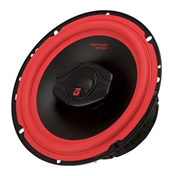 Plugit 6.5 in. Vega Series 2-Way Coaxial Car Speakers PL167314